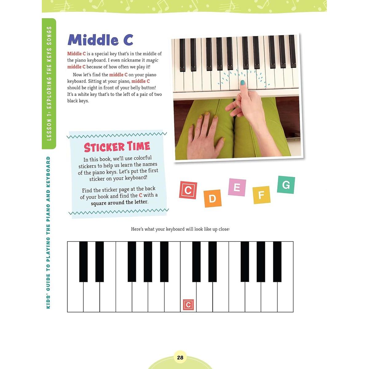 Kids' Guide to Playing the Piano and Keyboard: Learn 30 Songs in 7 Eas ...