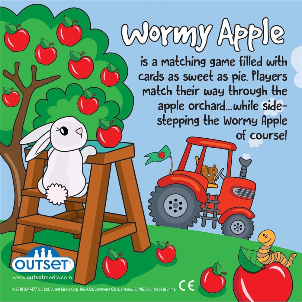Wormy apple toy soup