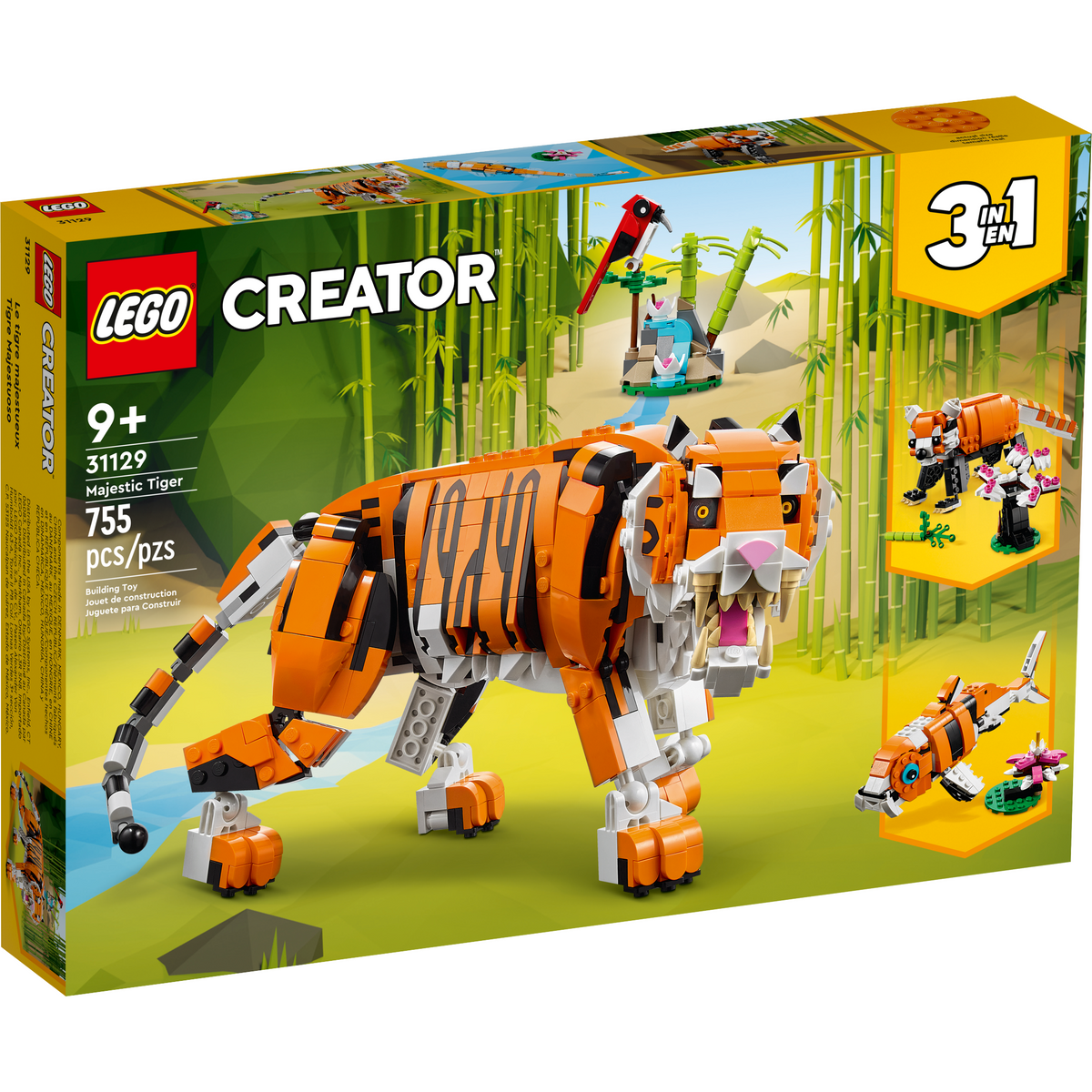 LEGO Creator Majestic Tiger 31129 – Toy Soup