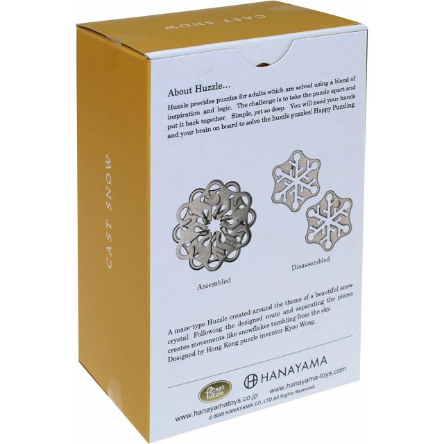 L2 Hanayama Cast Puzzle Snow Toy Soup