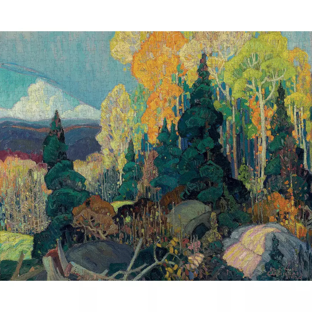 Franklin Carmichael: Autumn Hillside Pz1000 – Toy Soup