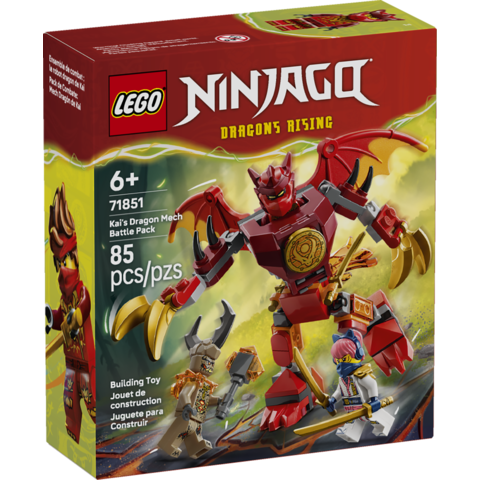 LEGO Ninjago Kai's Dragon Mech Battle Pack 71851 – Toy Soup