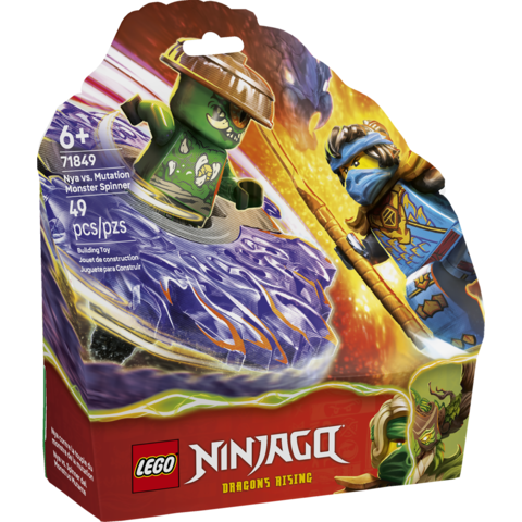 LEGO Ninjago Nya vs. Mutation Monster Spinner 71849 – Toy Soup LEGO Ninjago Nya vs. Mutation Monster Spinner 71849 – Toy Soup