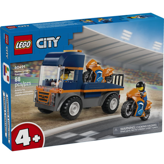 LEGO Motorcycle Transporter 60491 – Toy Soup