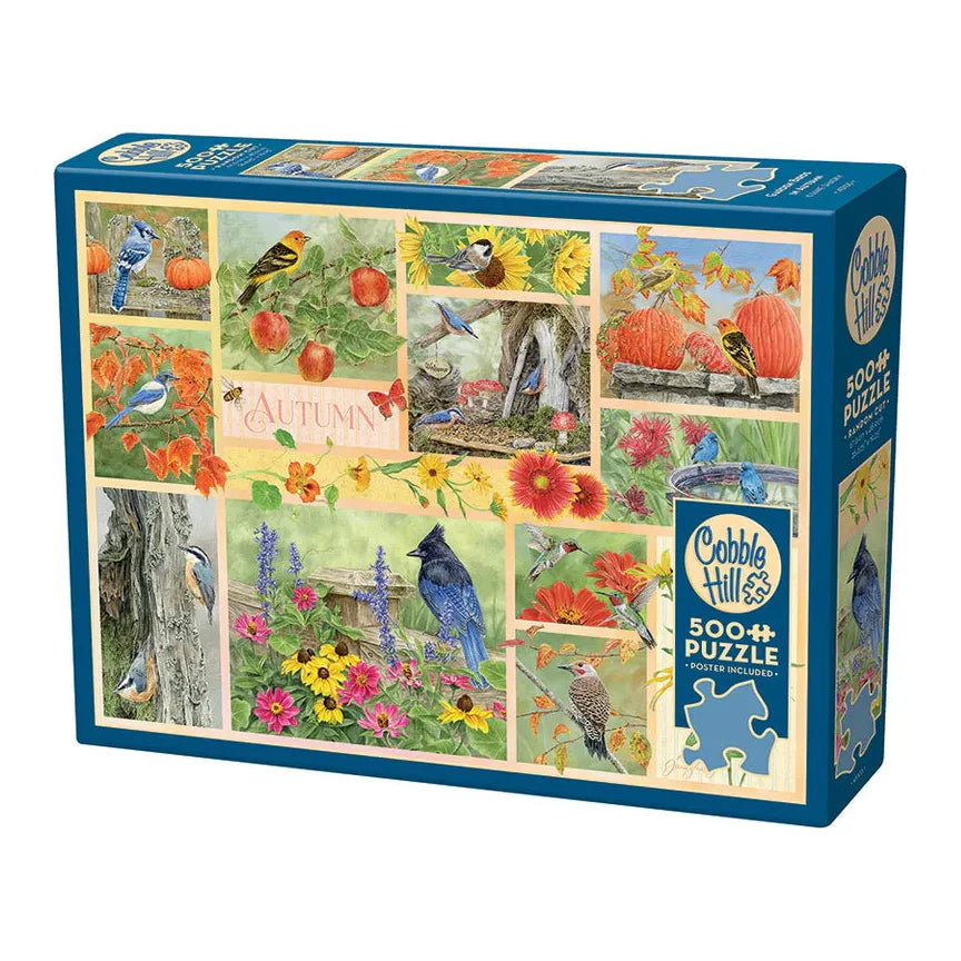 Garden Birds in Autumn Pz500 – Toy Soup Garden Birds in Autumn Pz500 – Toy Soup