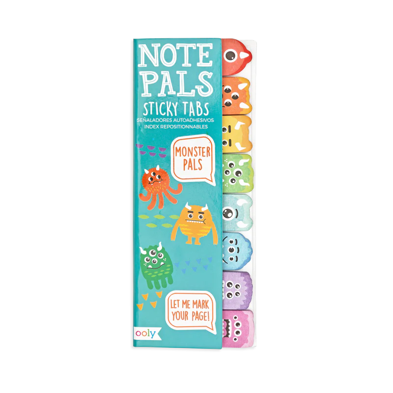 monsters tabs Note Pals Sticky Tabs-Monsters – Toy Soup