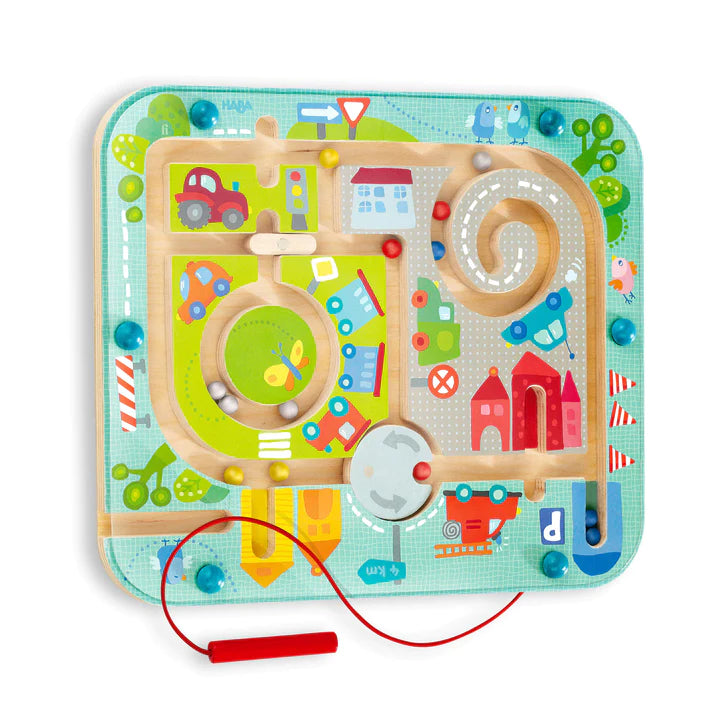 Magnetic Game Town Maze Toy Soup