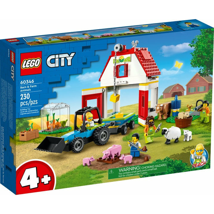 Under $10 Legos Under $5 LEGO City Barn Farm Animals 60346