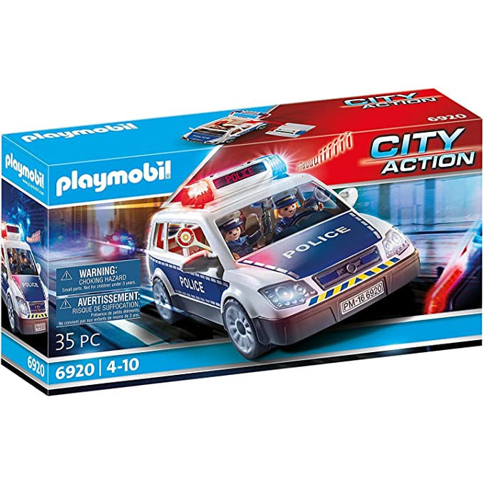 Playmobil police car best sale 5673