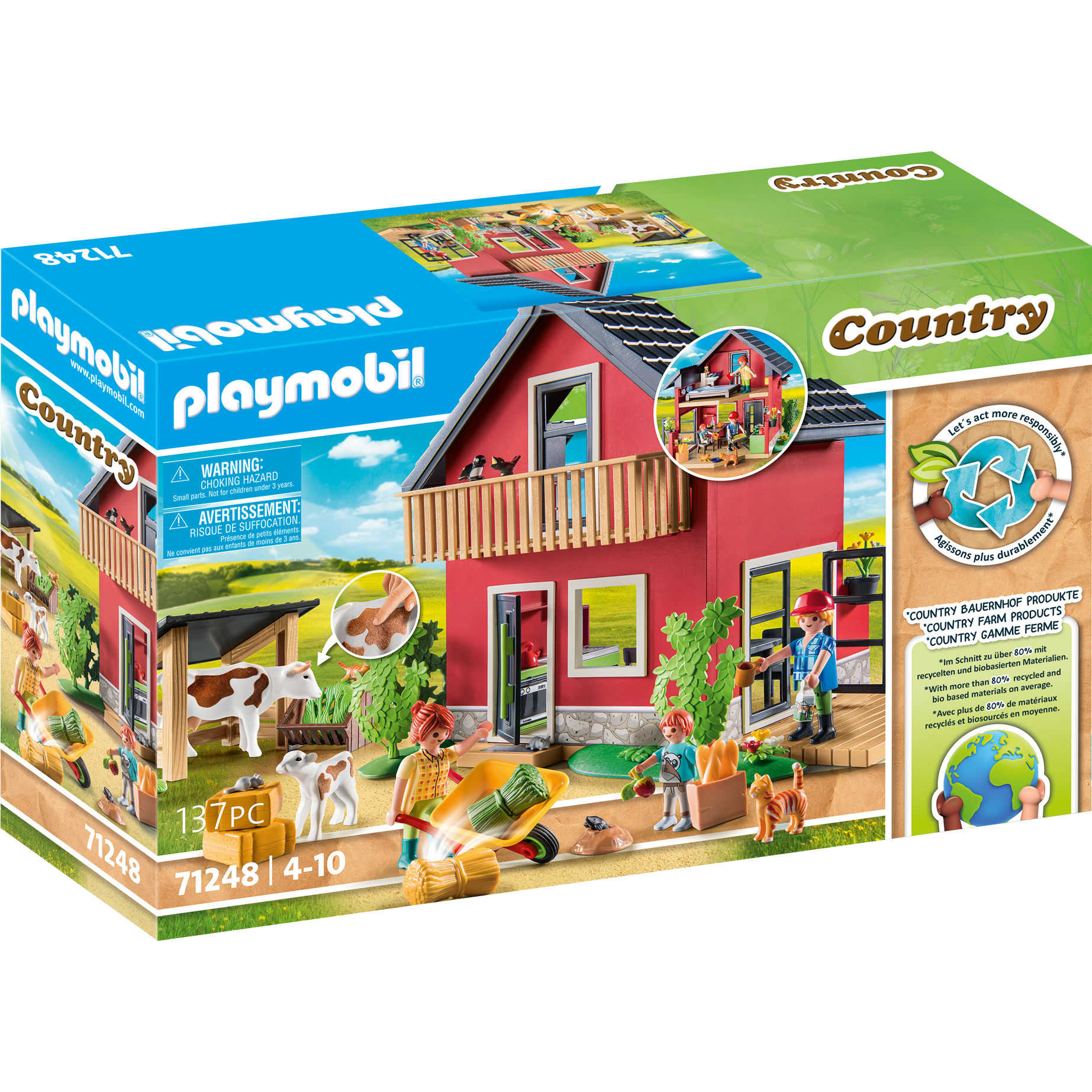 Farmhouse with Outdoor Arena 71248 – Toy Soup