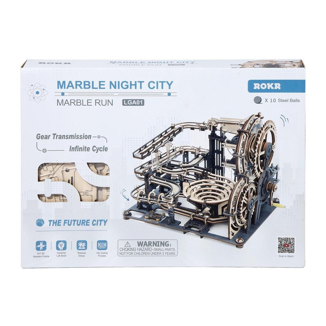DIY Marble Run: Marble Night City - Main Image